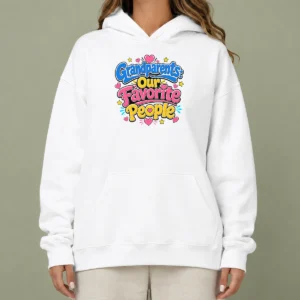 Nice Pretty Grandparents Day Love Cartoon Hoodie