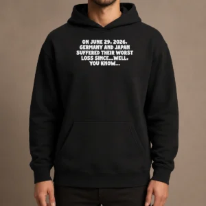 Good Germany And Japan June 29 2026 History Joke Worst Loss Since Well You Know Hoodie