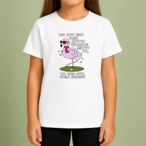 Top Did You Get Paid After Talking About Me Flamingo Kids T-Shirt