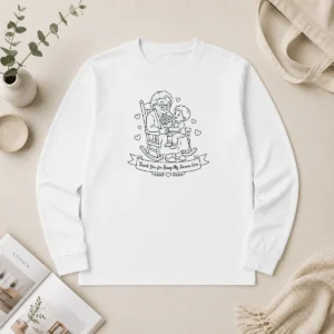 Top Grandparents Day Line Art Forever Hero Long Sleeve Shirt