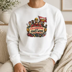 Happy Original Labour Day Celebration For Proud Workers Sweater