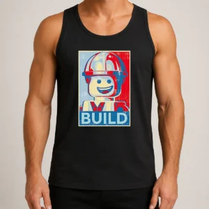 Hot Official Lego Construction Worker Lego Hope Tank Top