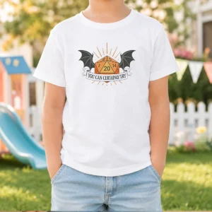 Good You Can Certainly Try D20 Dice With Wings Kids T-Shirt