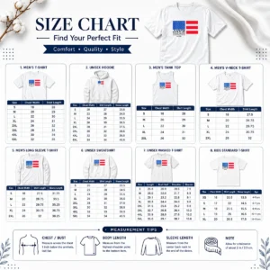 Size chart for Pretty Jay Z Answer The Call Madison Square Garden 9 11 09 with measurements in inches and cm