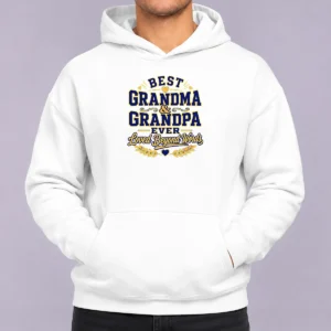 Funny Official Grandparents Day Typography With Family Love Gratitude Hoodie