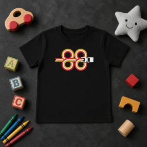 Original Top Back To The Future Time Machine 88 Kids T-Shirt