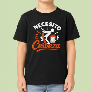 Awesome Necesito Cerveza Beer Level Kids T-Shirt