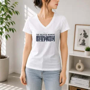 Hot The Decisive Moment V-Neck Shirt