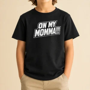 Hot On My Momma Kids T-Shirt