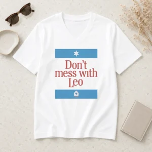 Original Top Don'T Mess With Pope Leo XIV V-Neck Shirt