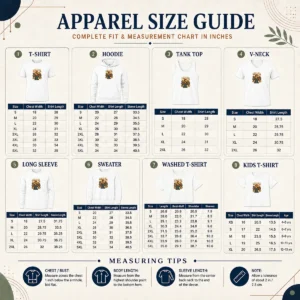 Size chart for Hot Pretty Labour Day Vintage Pride For Hardworking Souls with measurements in inches and cm