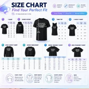 Size chart for Original Feel Free To Dress Slutty At My Funeral It'S What I Would Have Wanted with measurements in inches and cm