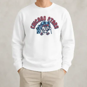 Pretty Good Kid'S Chicago Stars FC Soccer Player Blue Sweater