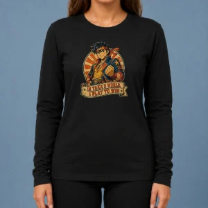 Awesome Takas World Vintage Anime Characters Passion Long Sleeve Shirt