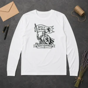 Official Nice Battle Of The Boyne Pride Line Art Long Sleeve Shirt