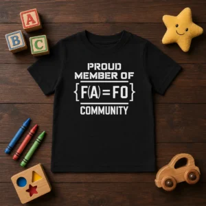 Nice Proud Member Of FAFO Community Geek Kids T-Shirt