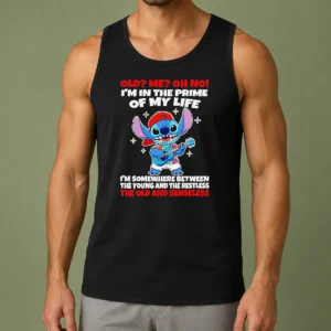 Nice Original Stitch Lilo And Stitch Old Me Oh No I'M In The Prime Of My Life Tank Top