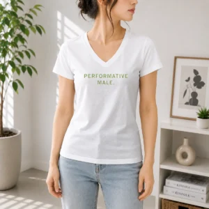Original Performative Male V-Neck Shirt