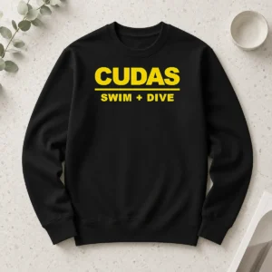 Good Cudas Swim And Dive Team Logo Long Sleeve Shirt