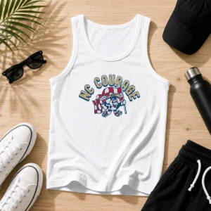 Pretty Kid'S NC Courage Soccer Player Ash Tank Top