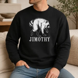 Awesome Jimothy Viral Raccoon Meme Sweater