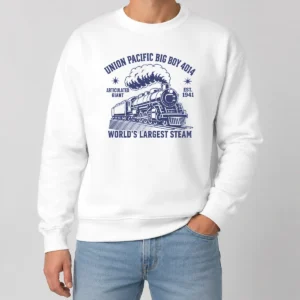 Official Union Pacific Big Boy 4014 Steam Train Sweater