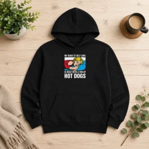 Top Self Love Black Hoodie
