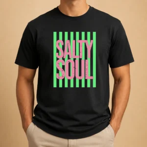 Funny Salty Soul Retro Stripes Sunshine