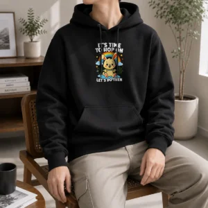 Awesome Time To Hop On Hoodie