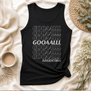 Awesome Pretty Gooaalll Soccer Argentina Fan Goal Tank Top