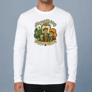 Awesome August Holiday Ireland Family Gratitude Vintage Long Sleeve Shirt