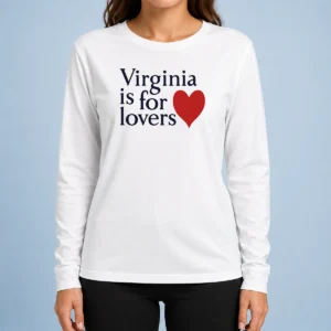 Awesome Hot Virginia Is For Lovers Long Sleeve Shirt