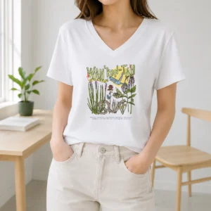 Good Wahkon Tah Prairie V-Neck Shirt