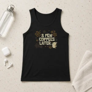 Awesome A Few Coffees Later Tank Top