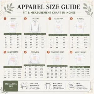 Size chart for Pretty Gooalll Spin Soccer Fan Goal showing measurements in inches and cm