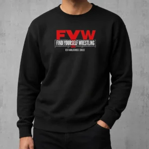 Top FYW Find Yourself Wrestling Established 2022 Sweater