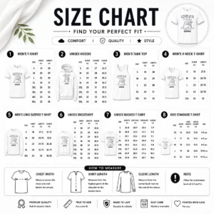 Size chart for Pretty Someone Has Me Wrapped Around Their Little Finger Grandma with measurements in inches and cm
