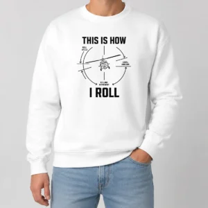 Official This Is How I Roll Funny Helicopter Sweater