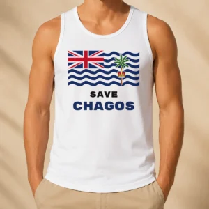 Official Save Chagos British Indian Ocean Territory Flag Tank Top