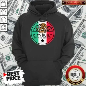 Pretty Citybuilt Brewing Company Mexico Flag Eagle Hoodie