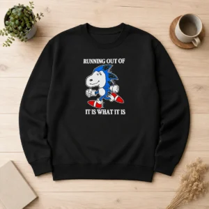 Pretty Hedgehog Running Out Of It Is What It Is Sweater