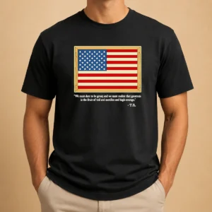 Original Theodore Roosevelt We Must Dare To Be Great And We Must Realize That Greatness