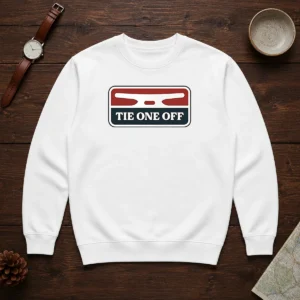 Premium Nautical Apparel Tie One Off Boat Docking Sweater