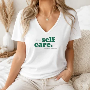 Official Self Care EST 2009 Swimming By Mac Miller V-Neck Shirt