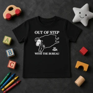 Original Pretty Fox Mulder Out Of Step With The Bureau Kids T-Shirt