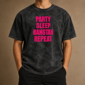 Awesome Party Sleep Bangtan Repeat Shirt - Image 8