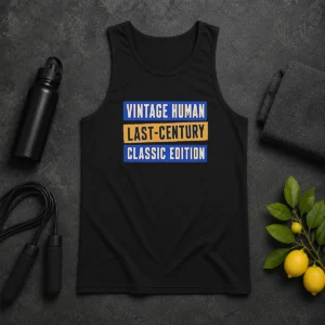 Original Official Vintage Human Last Century Classic Edition Tank Top