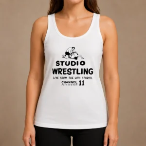 Premium Studio Wrestling Live From The WIIC Studios Channel 11 Pittsburgh Tank Top