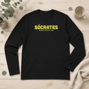 Top Socrates Brasil 1982 Long Sleeve Shirt