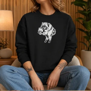 Pretty Jimothy Raccoon Holding Skull Seattle Finest Ballard Legend Cute Trash Panda Sweater